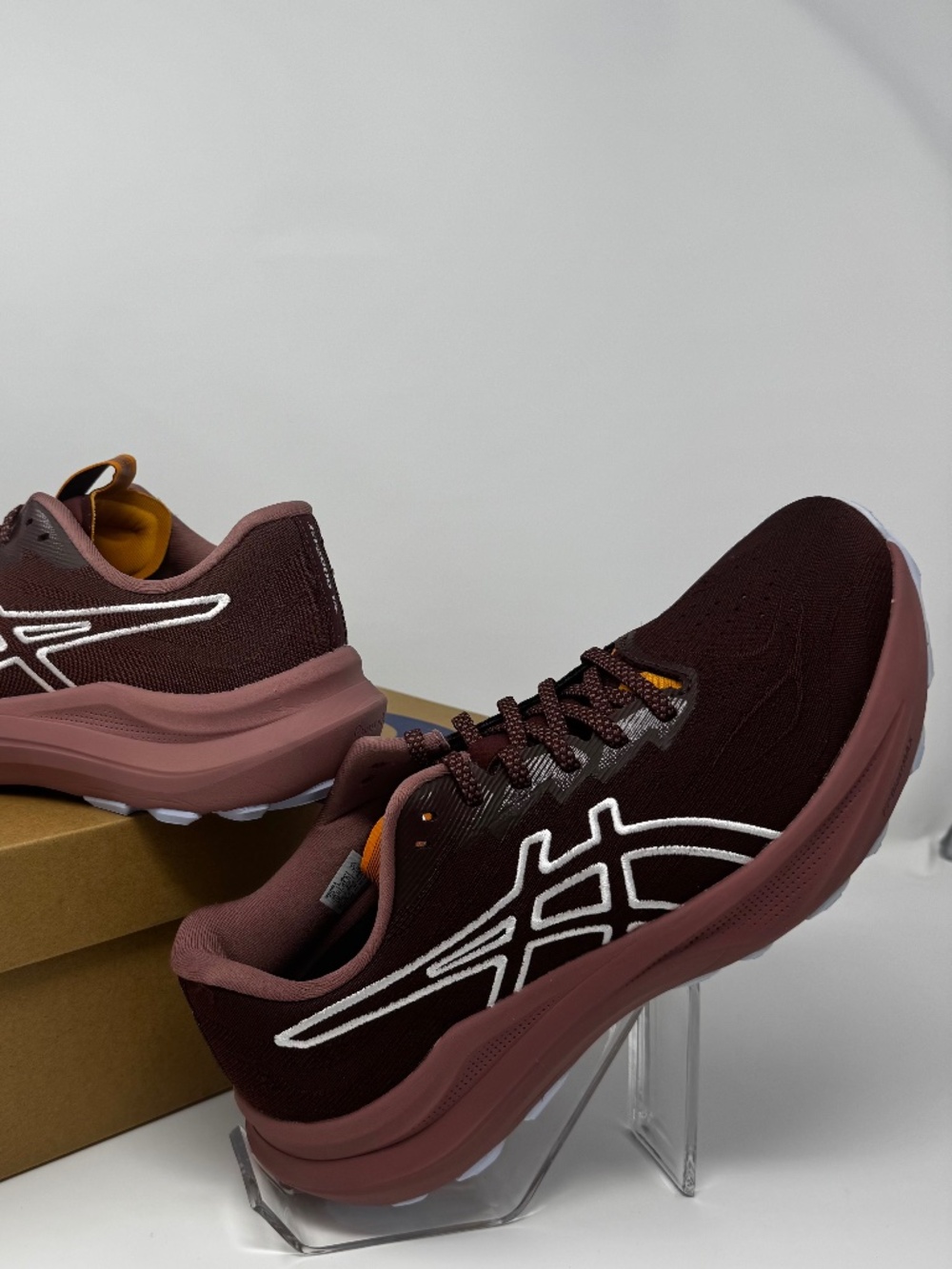 ASICS GT-2000 14 TR Running Shoes Women's 9.5 Nature Bathing Dark Red Planet NEW